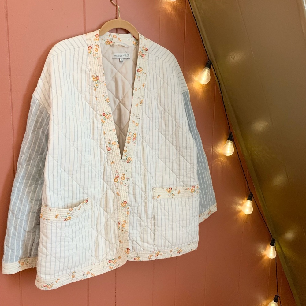 ✨ NWOT Madewell Quilted Blazer